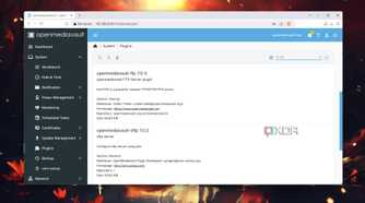 Installing the FTP plugin in OpenMediaVault