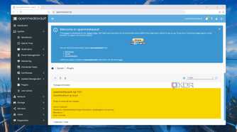 Installing the openmediavault-tgt plugin in OpenMediaVault