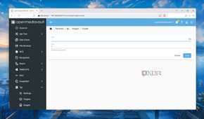 The Images tab of the openmediavault-tgt plugin in OpenMediaVault