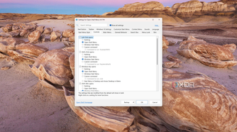Screenshot of OpenShell Controls settings