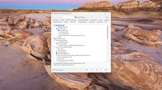 Screenshot of OpenShell Main menu settings