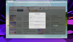 Screenshot of customization options for a specific boost in Opera Air