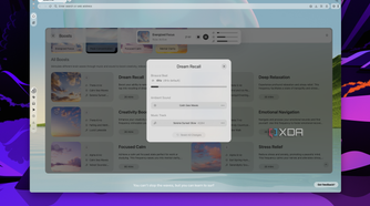 Screenshot of customization options for a specific boost in Opera Air
