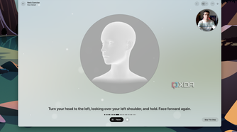 Screenshot of the Break screen in Opera Air for macOS showing instructions for neck exercises