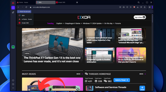 opera with bookmarks in a work folder