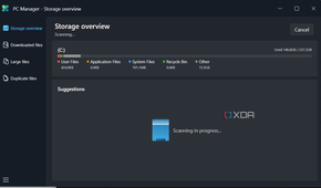 PC Manager Scanning