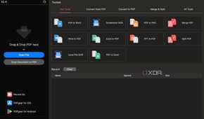 PDFgear UI