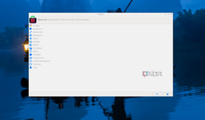 The interface of Pi-Apps with apps