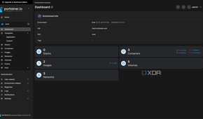 Portainer web UI
