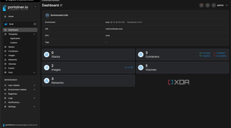 Portainer web UI