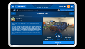 PowerWash Simulator job objective screen