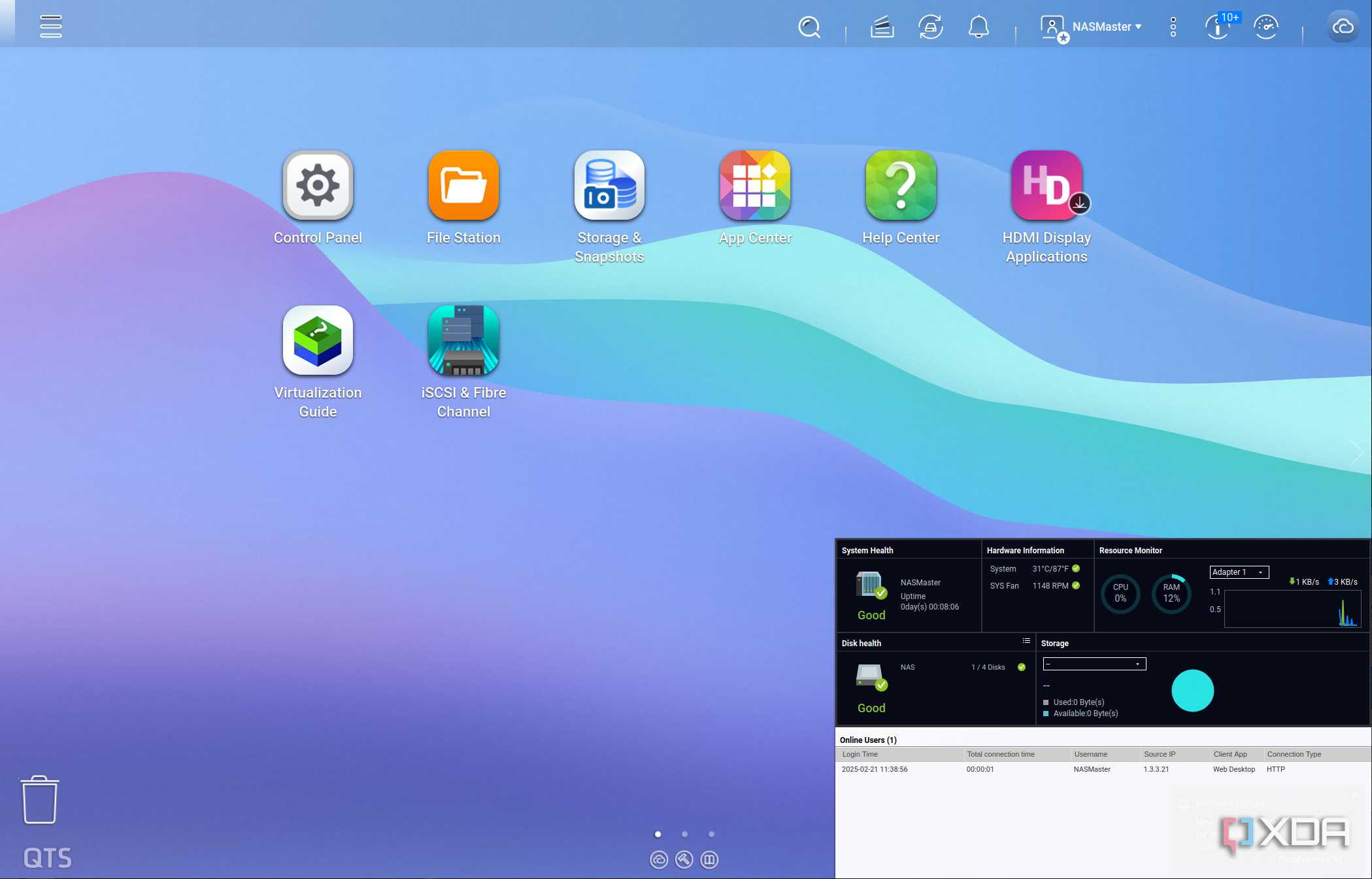 qnap-qts-5-dashboard-screenshot