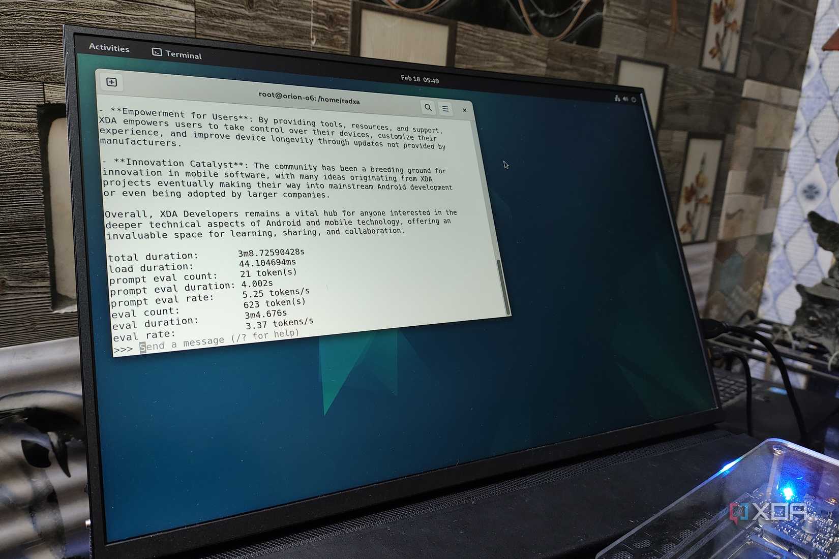 Running Phi4 on the Radxa Orion O6