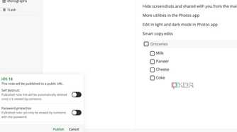 Notesnook publish notes