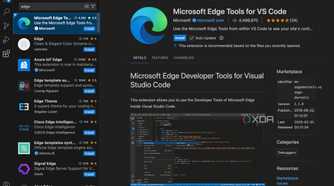 VS Code edge extension