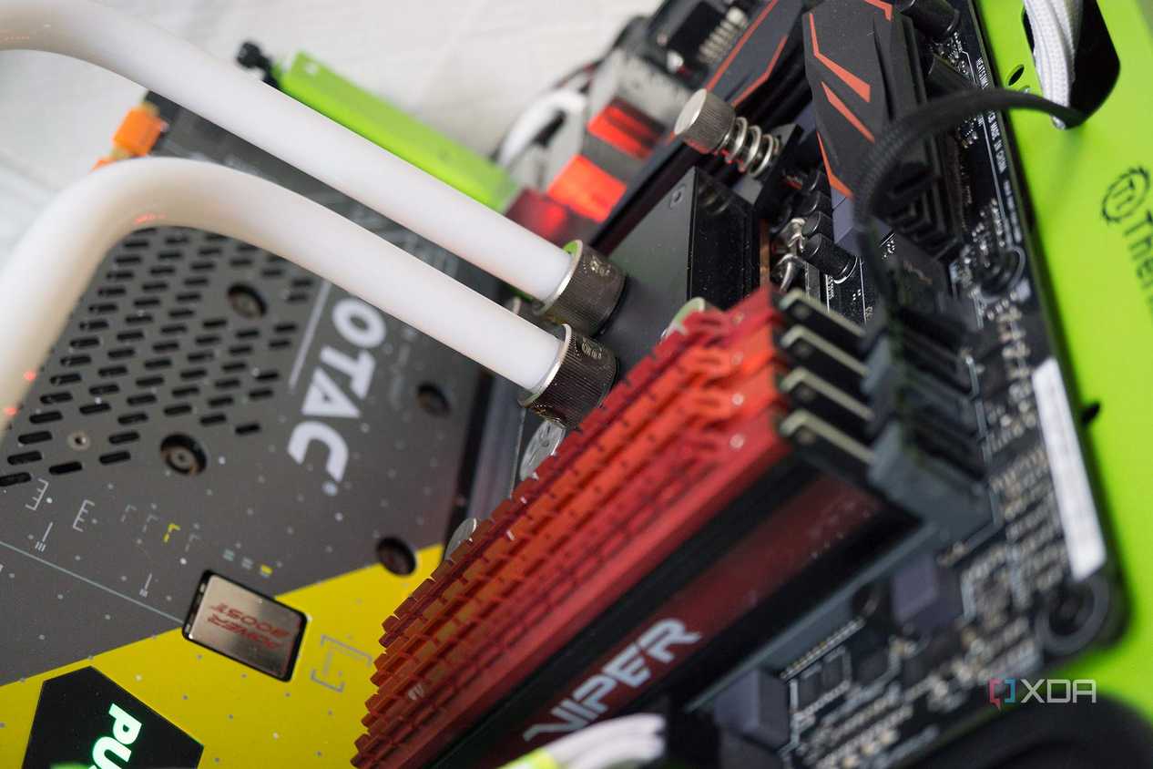 Old PC custom liquid cooling solution