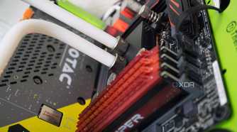 Old PC custom liquid cooling solution