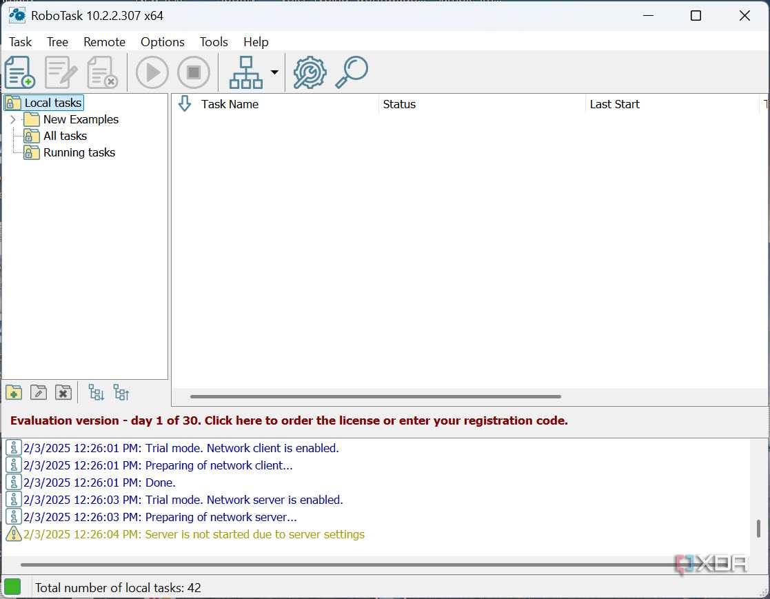 RoboTask UI