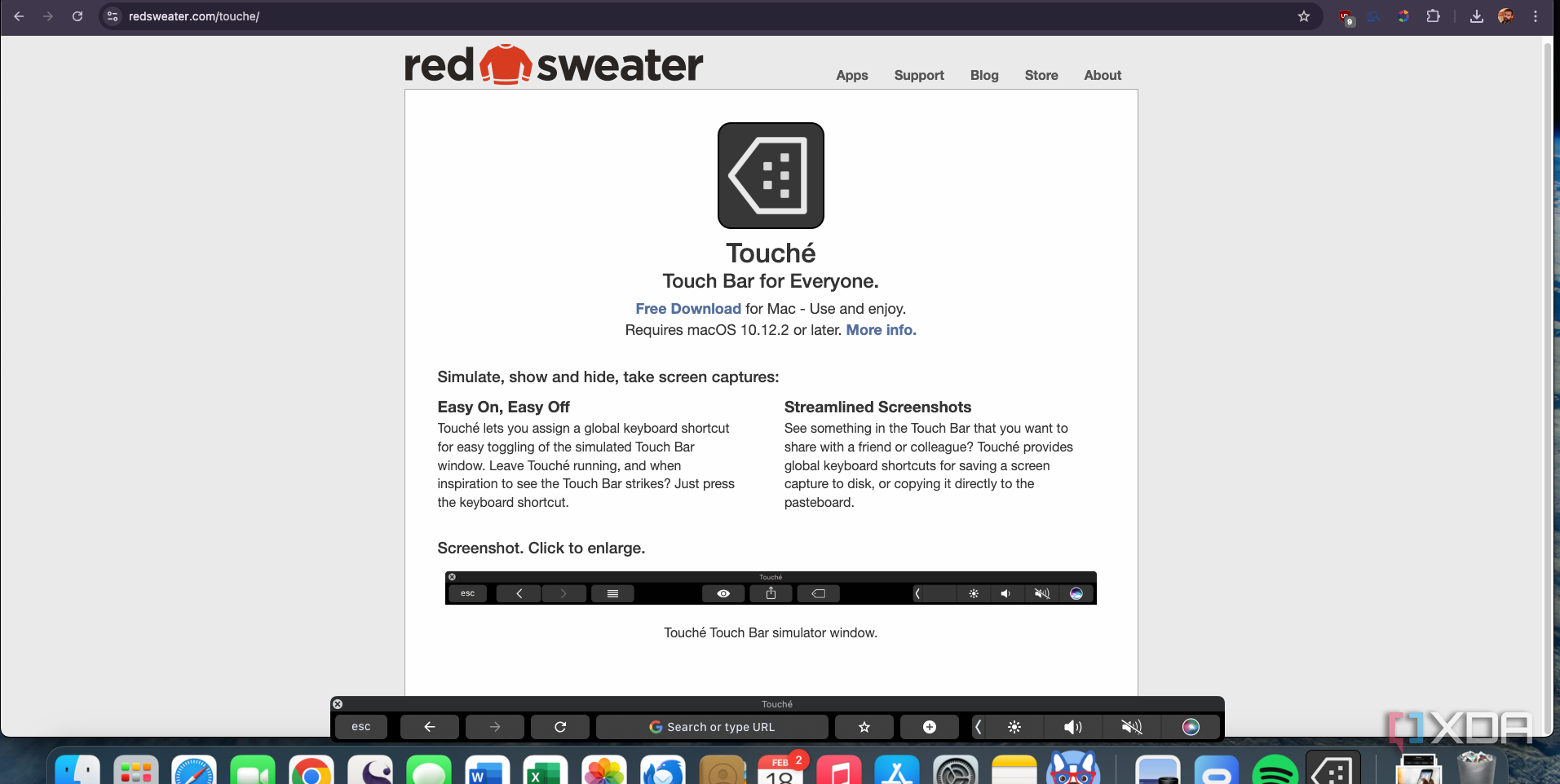 If you miss the Mac Touch Bar, you can bring it back virtually