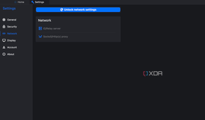 RustDesk network settings