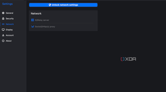 RustDesk network settings