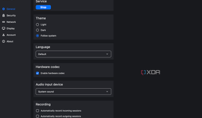 RustDesk General settings