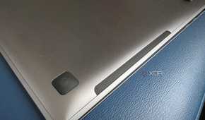 samsung galaxy book 5 pro showing the speaker on one side of the bottom
