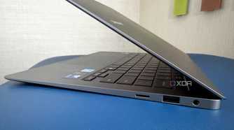 samsung galaxy book 5 pro seen from the right side