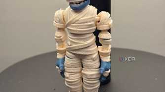 Skeleton printed on K2 Plus