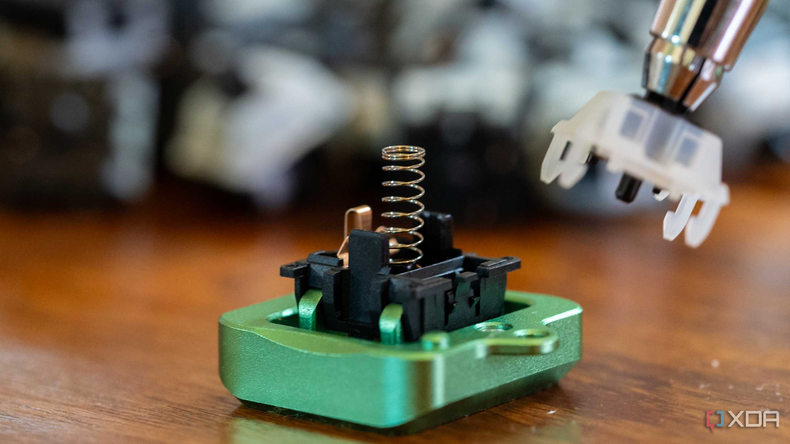 Switch Spring Attachment How heavier mechanical key switches made me a better typist