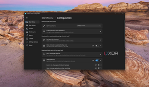 Screenshot of Start11 Start menu configurations for the Windows 7 style menu