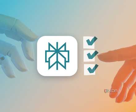 A hand reaching for the Perplexity logo.