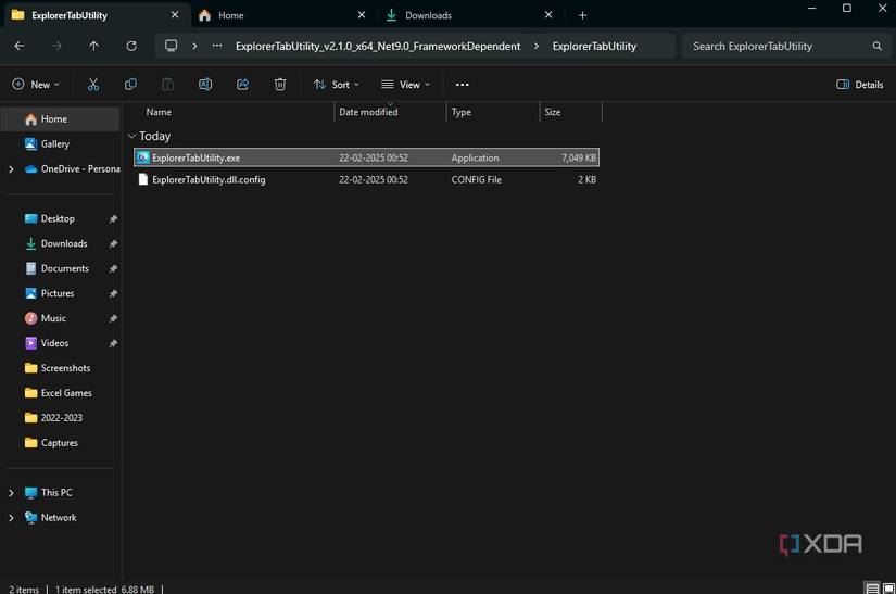 I used Explorer Tab Utility to make Windows Explorer tabs work like a ...