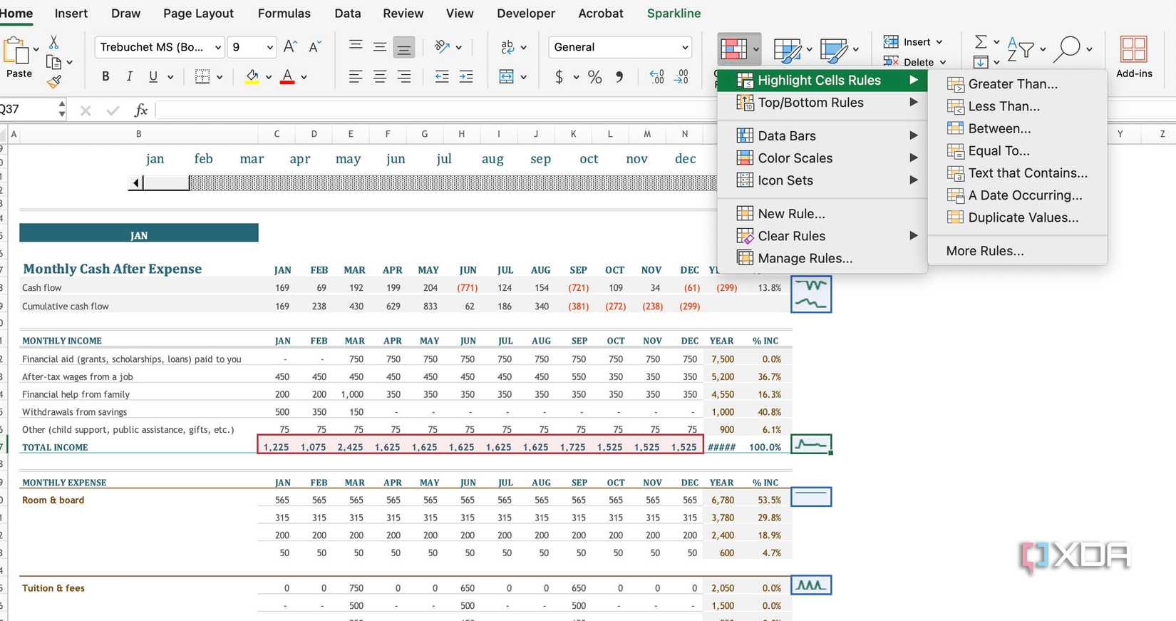 7 Excel budgeting tips for stress-free finances