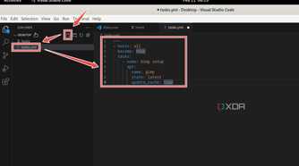 Creating the tasks.yml file in Ansible