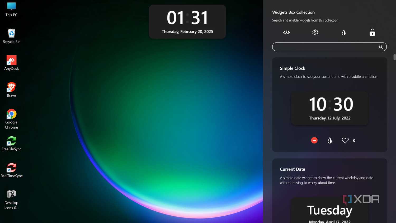 Compact Desktop Score Widget 5 apps that give you the desktop widgets Microsoft won’t