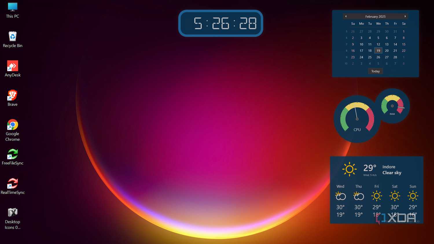 Projects Screen Widget Desktop 5 apps that give you the desktop widgets Microsoft won’t