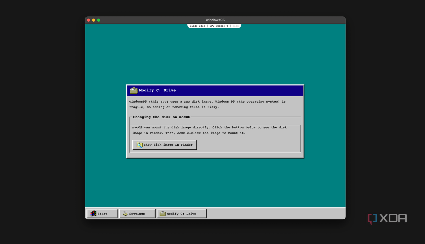 windows-95-electron-modify-c-drive