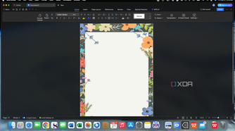 A screenshot of a WPS writer template.