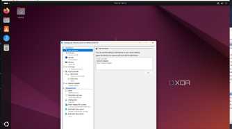 A screenshot of Microsoft Hyper-V running Ubuntu