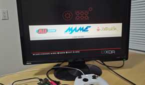 RetroPie's emulator selection screen.