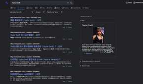 A screenshot of SearXNG's confusing search results.