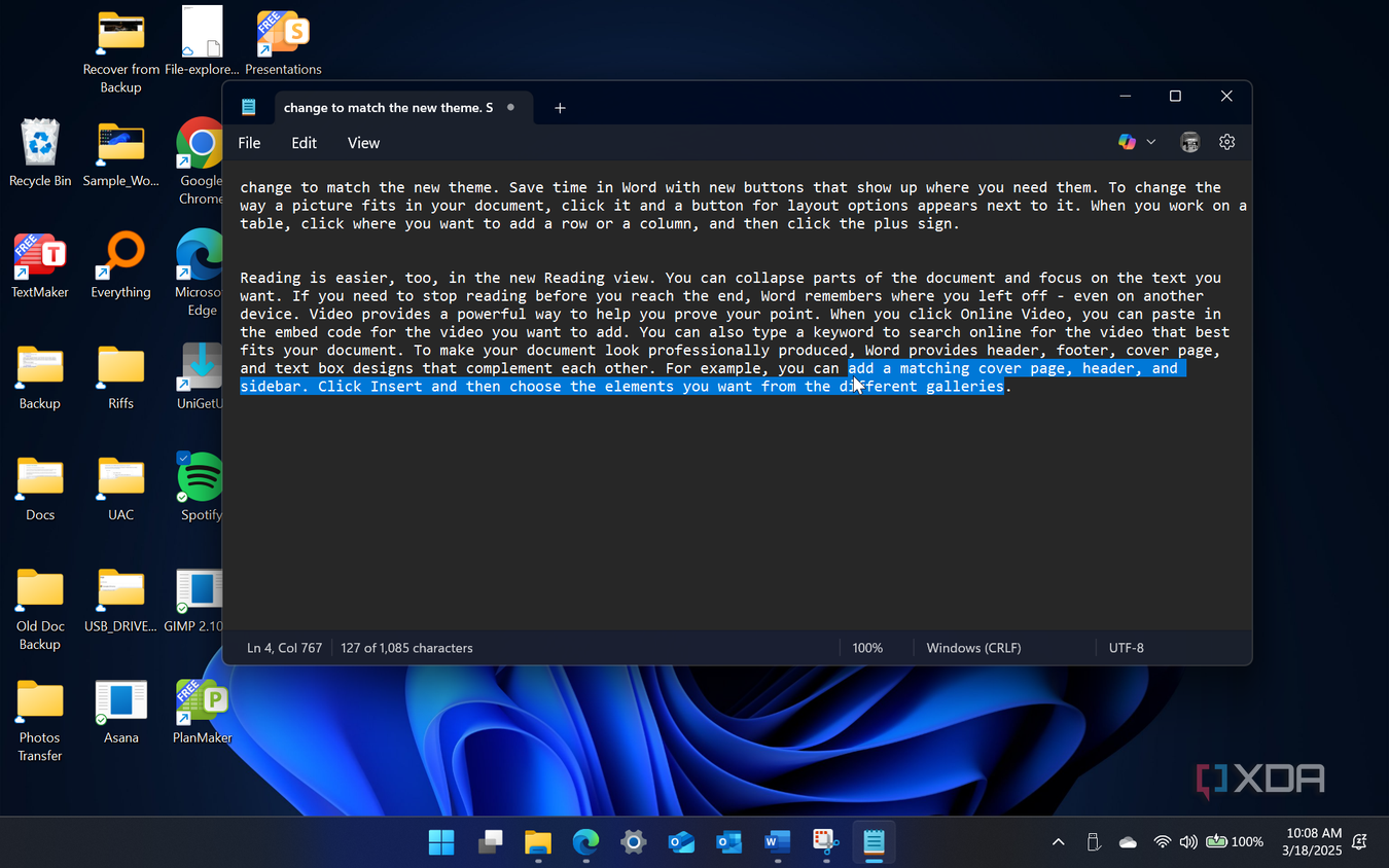 Show Picture Using Notepad 5 Windows tools and apps you can't find on other operating systems