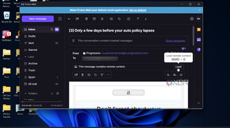 showing how to load remote images in proton mail