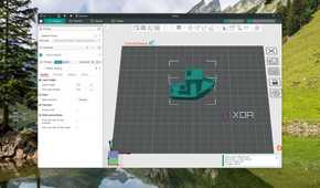 A 3D model opened in Orca
