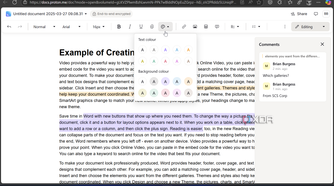 showing how to edit docs in Proton Docs