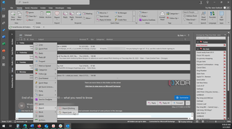 Reporting email spam in Outlook 365 client