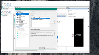Showing settings for Ubuntu in Hyper-V Quick Create