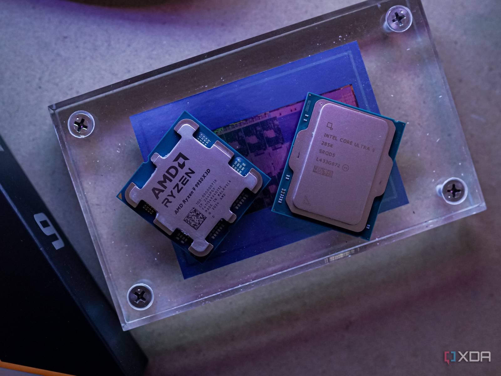 AMD Ryzen 9950X3D Intel Core Ultra 285K: It