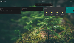 a customized start me dashboard